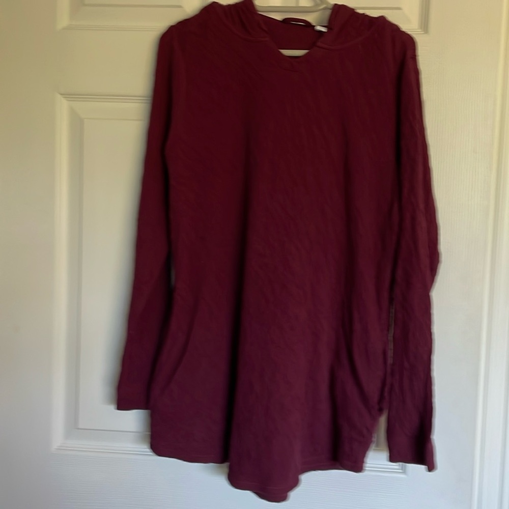 Women’s Small hooded J.Jill top